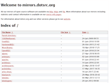 Tablet Screenshot of dk.archive.ubuntu.com