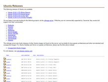 Tablet Screenshot of nz2.releases.ubuntu.com