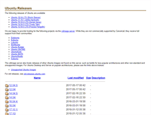 Tablet Screenshot of cl.releases.ubuntu.com
