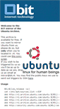 Mobile Screenshot of nl.archive.ubuntu.com