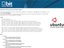 Tablet Screenshot of nl.archive.ubuntu.com