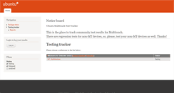 Desktop Screenshot of multitouch.qa.ubuntu.com