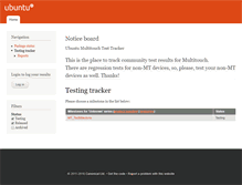 Tablet Screenshot of multitouch.qa.ubuntu.com