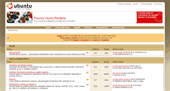 Desktop Screenshot of forum.ubuntu.ro