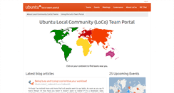 Desktop Screenshot of loco.ubuntu.com