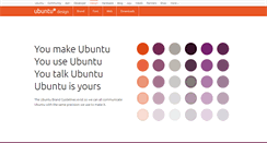 Desktop Screenshot of design.ubuntu.com